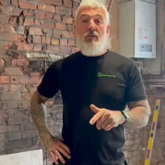 Mark from Fairway Construction (Leeds) Ltd speaking from his van